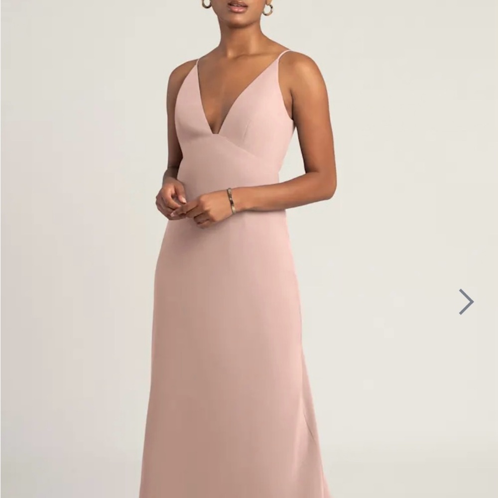 Jenny Yoo 'Jude' Pink Sleeveless Maxi Dress